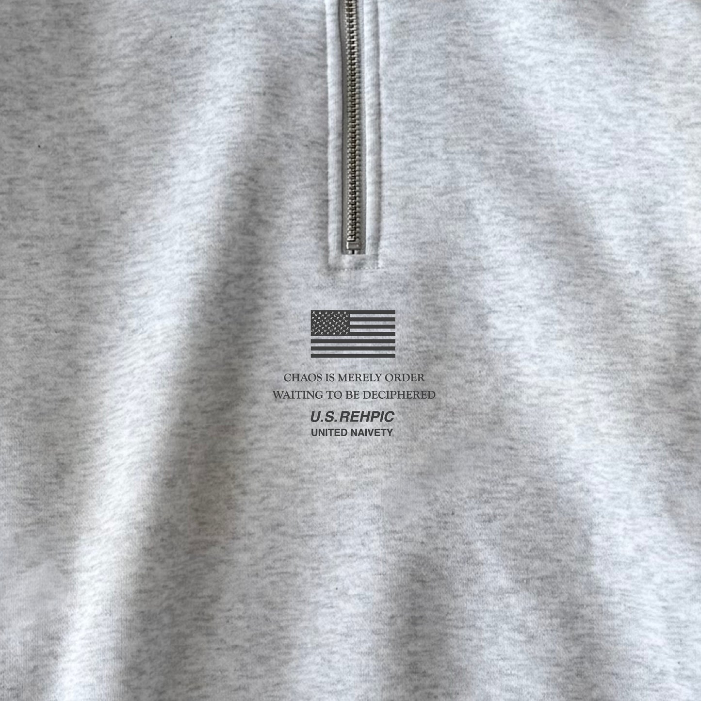 24FW LOOSE FIT ZIP SWEAT