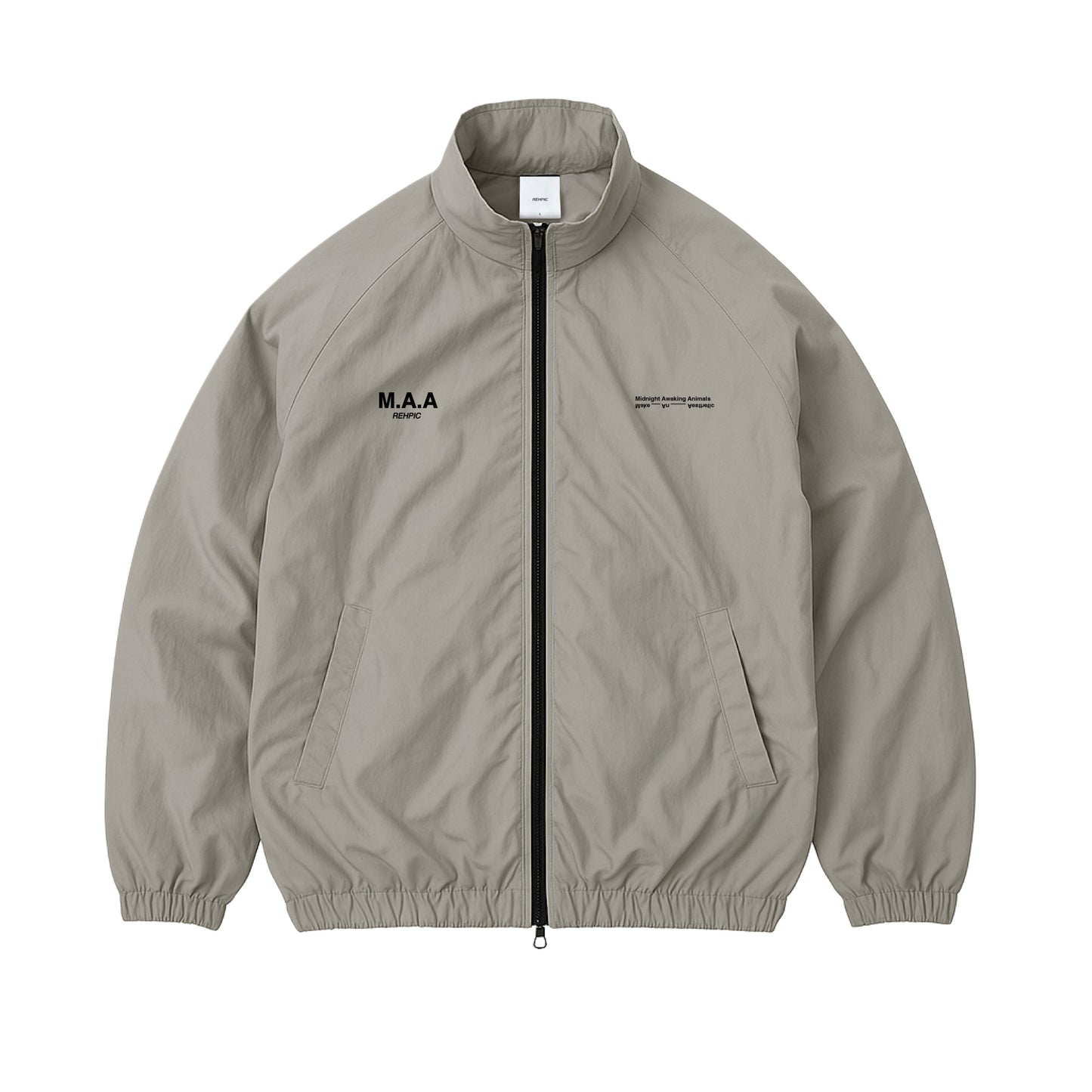 25FW MAA SPORTY NYLON TRAINING JACKET gy