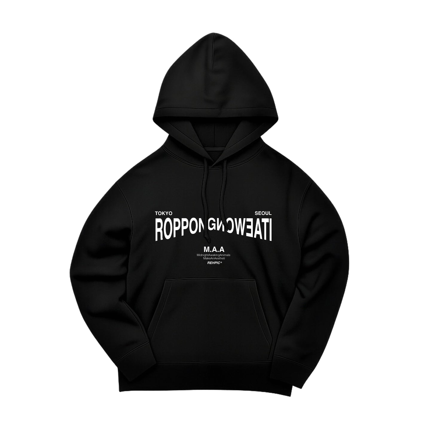 25FW MAA OVERSIZE SWEAT blk