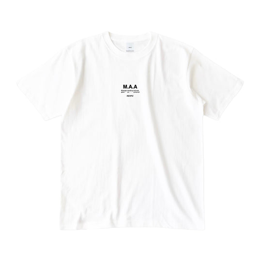 25FW MAA TEE wht