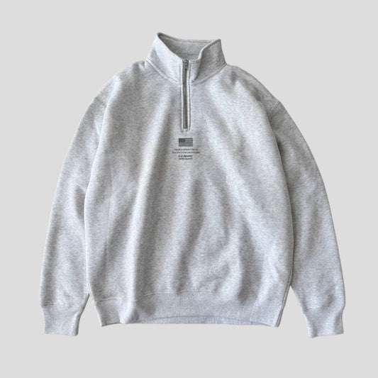 24FW LOOSE FIT ZIP SWEAT