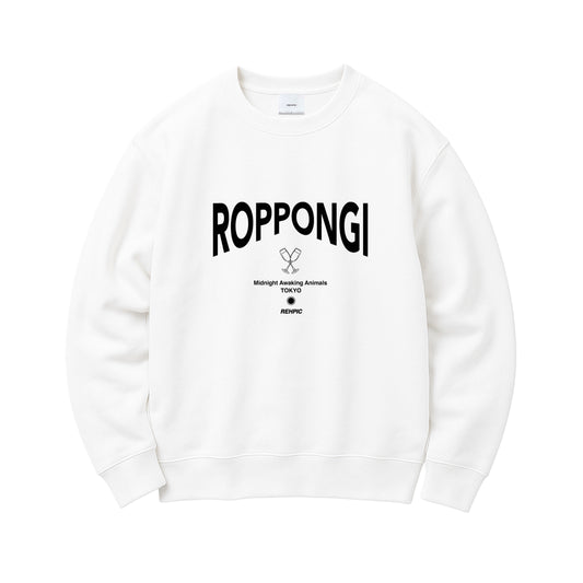 25FW MAA OVERSIZE SWEAT wht