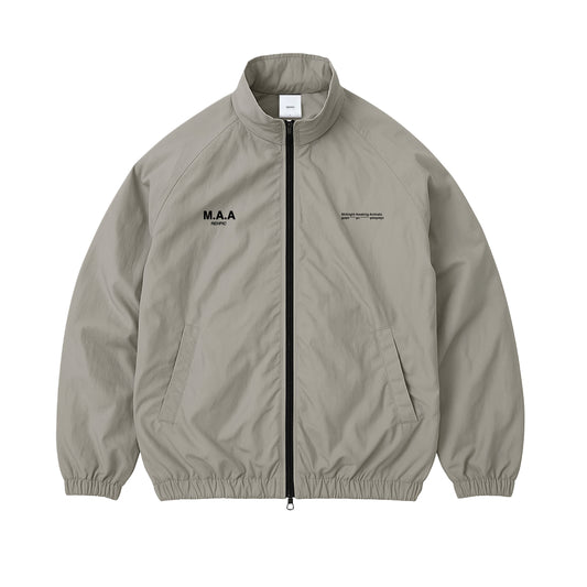 25FW MAA SPORTY NYLON TRAINING JACKET gy