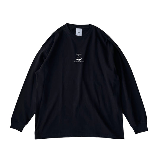 25FW UNISEX LONG SLEEVE T-SHIRT blk