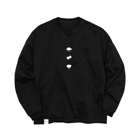 25FW UNISEX LONG SLEEVE T-SHIRT blk