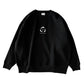 25FW OVERSIZE SWEAT blk