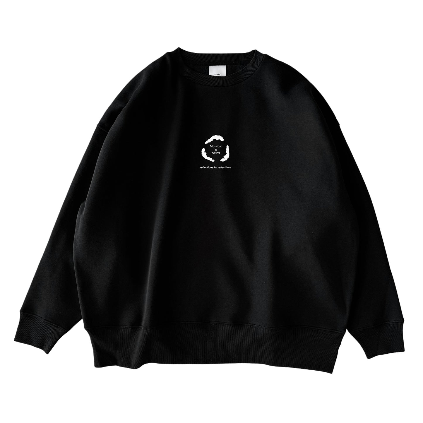 25FW OVERSIZE SWEAT blk