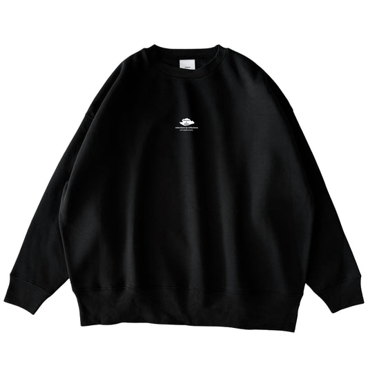 25FW OVERSIZE SWEAT blk