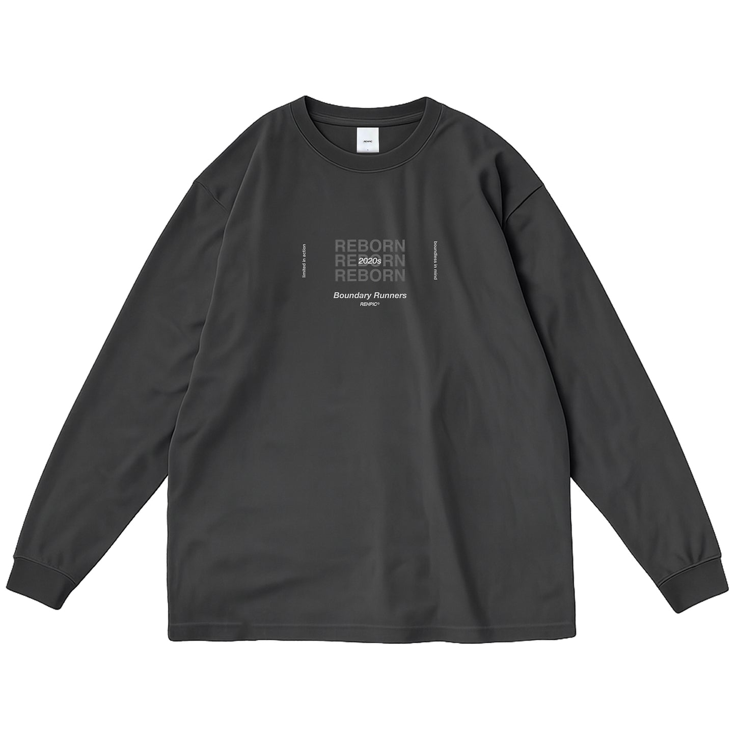 26SS REBORN LONG SLEEVE T-SHIRT dkgr