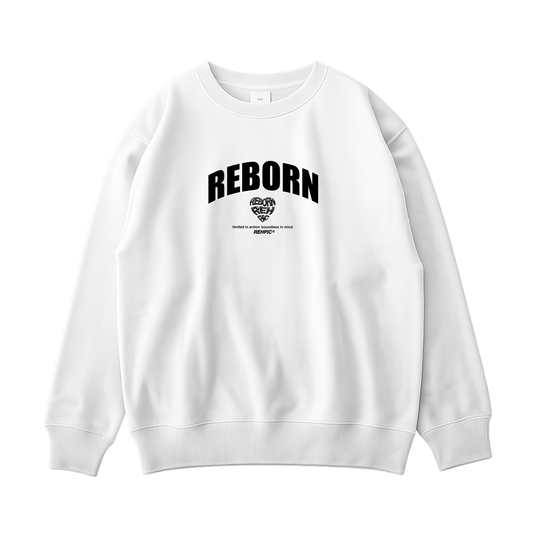 22AW Flower Mark SWEAT white