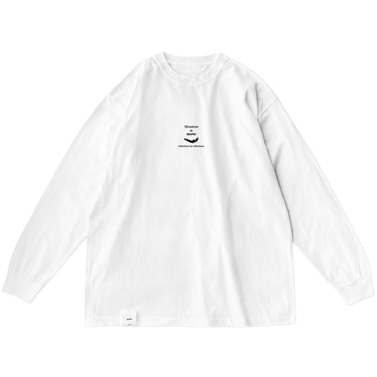 25FW UNISEX LONG SLEEVE T-SHIRT wht