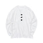 25FW UNISEX LONG SLEEVE T-SHIRT wht